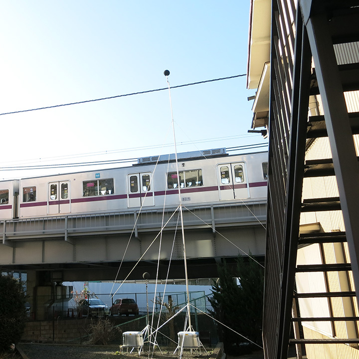 高架鉄道を対象とした鉄道騒音調査