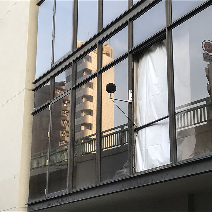 解体工事中の環境騒音調査