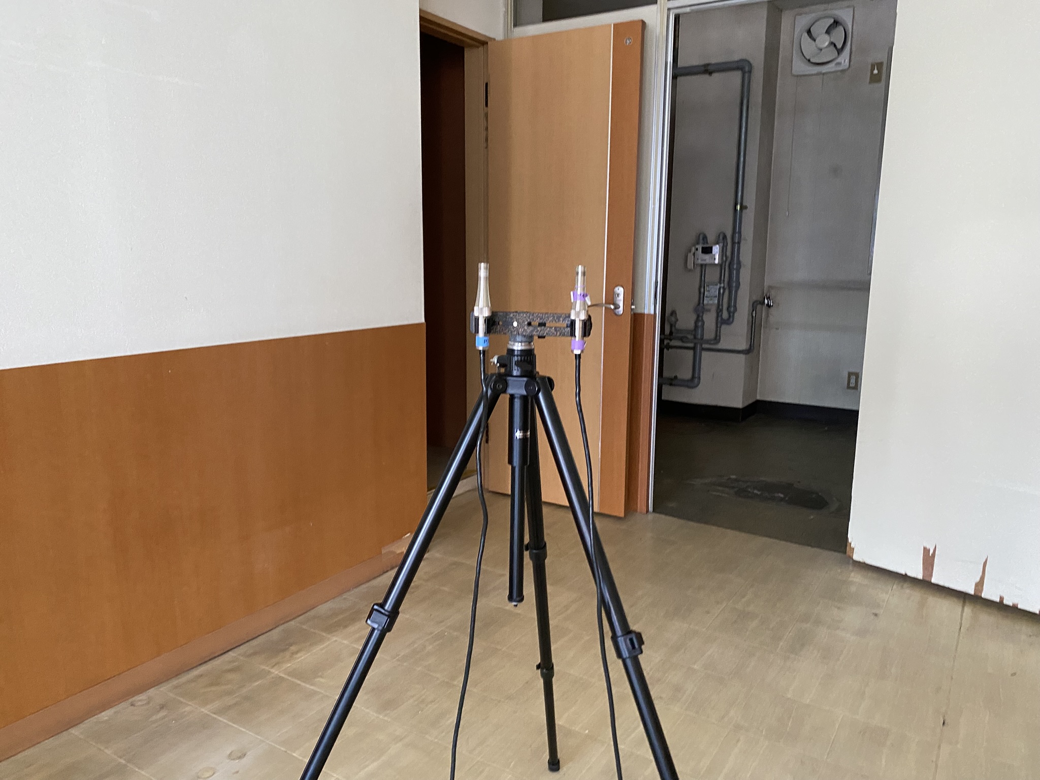 テナントビル内での騒音調査