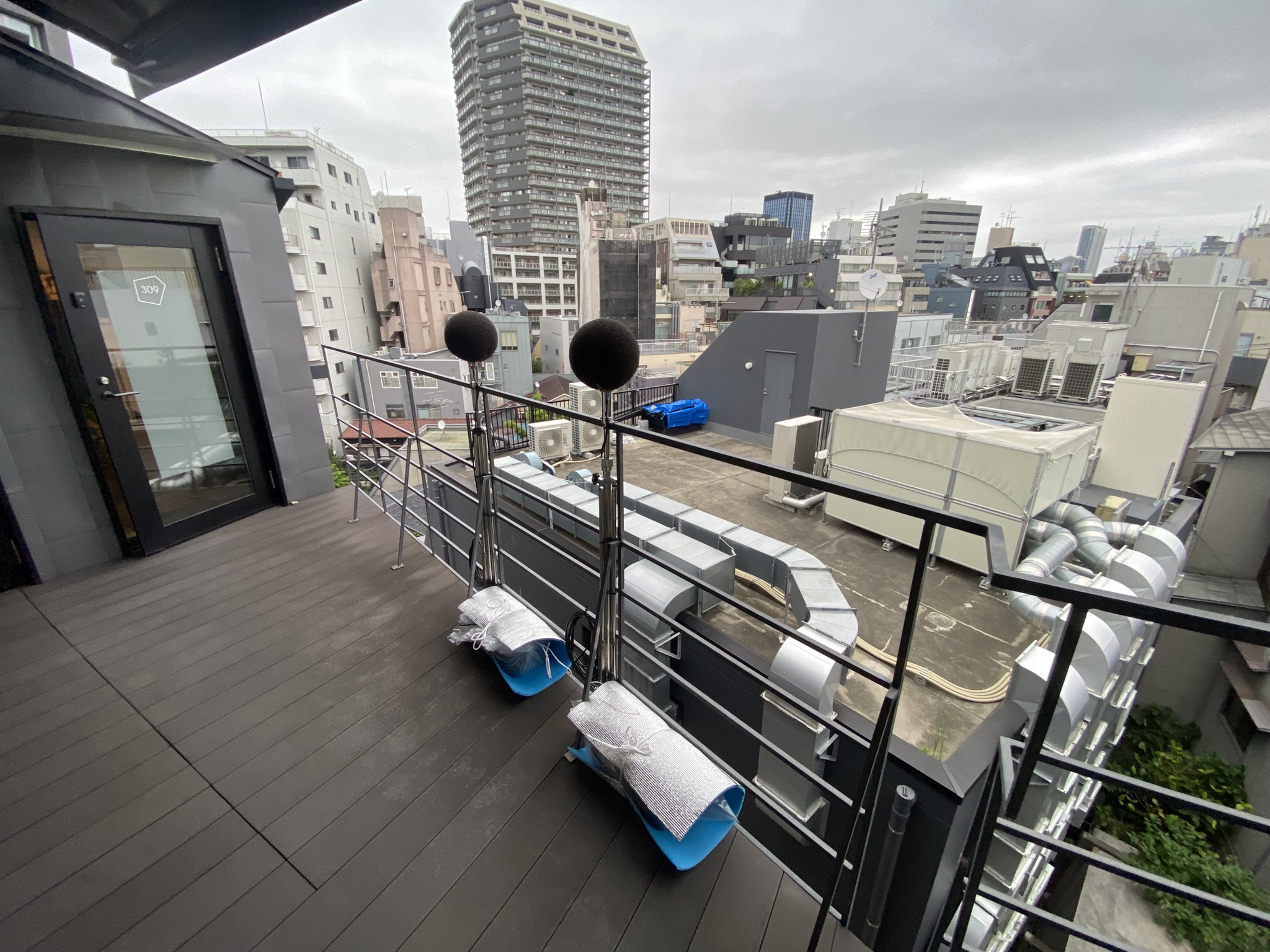 隣接建物の設備音調査